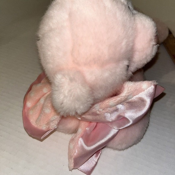 Aurora Baby Plush Pink Stuffed Bear Musical Girl Wind Up Lovey 11" Lullaby - Picture 7 of 8